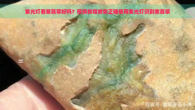 紫光灯看紫翡翠好吗？视频教程教你正确使用紫光灯识别紫翡翠