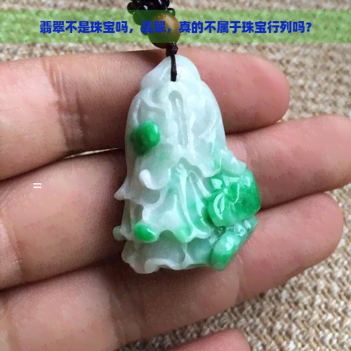 翡翠不是珠宝吗，翡翠，真的不属于珠宝行列吗？