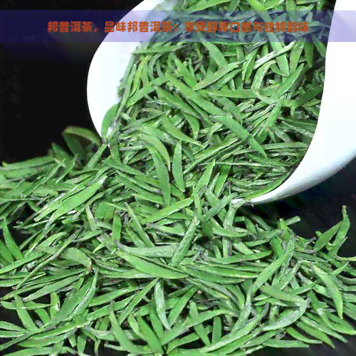 邦普洱茶，品味邦普洱茶：享受醇厚口感与独特韵味