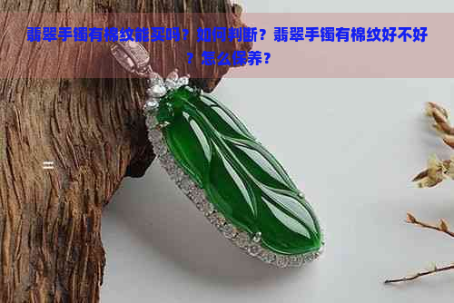 翡翠手镯有棉纹能买吗？如何判断？翡翠手镯有棉纹好不好？怎么保养？