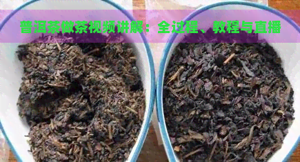 普洱茶做茶视频讲解：全过程、教程与直播