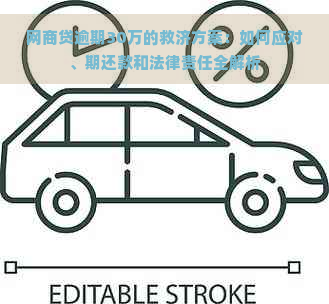 网商贷逾期30万的救济方案：如何应对、期还款和法律责任全解析