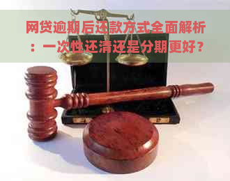 网贷逾期后还款方式全面解析：一次性还清还是分期更好？