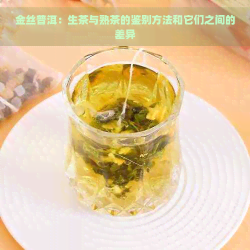 金丝普洱：生茶与熟茶的鉴别方法和它们之间的差异