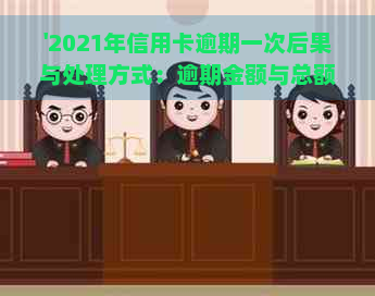 '2021年信用卡逾期一次后果与处理方式：逾期金额与总额解读'