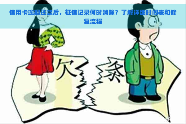 信用卡逾期还款后，记录何时消除？了解详细时间表和修复流程