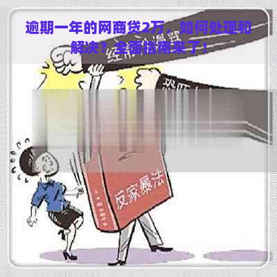 逾期一年的网商贷2万，如何处理和解决？全面指南来了！