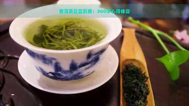 普洱茶品尝后感：300字心得体会