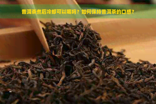 普洱茶煮后冷却可以喝吗？如何保持普洱茶的口感？