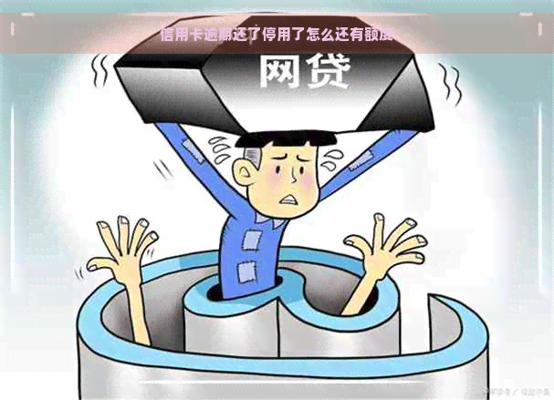 信用卡逾期还了停用了怎么还有额度