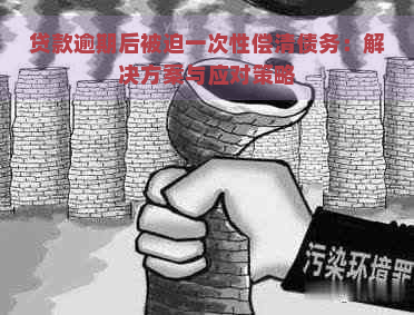 贷款逾期后被迫一次性偿清债务：解决方案与应对策略