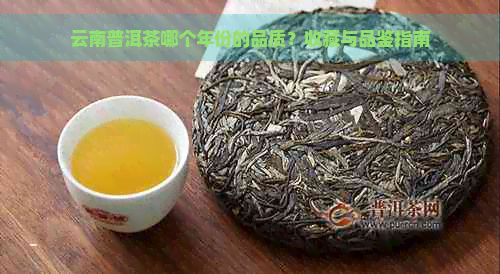 云南普洱茶哪个年份的品质？收藏与品鉴指南