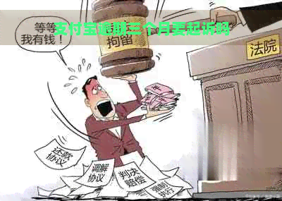 支付宝逾期三个月要起诉吗