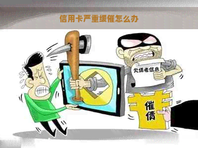 信用卡严重缓催怎么办