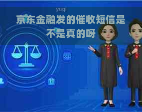 京东金融发的短信是不是真的呀