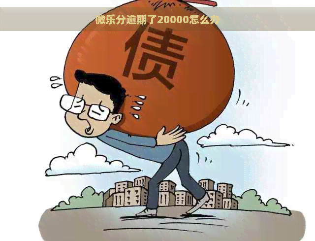 微乐分逾期了20000怎么办