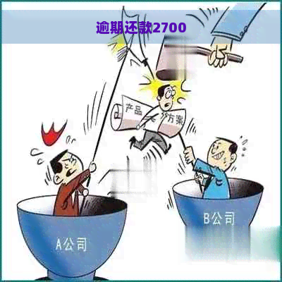 逾期还款2700