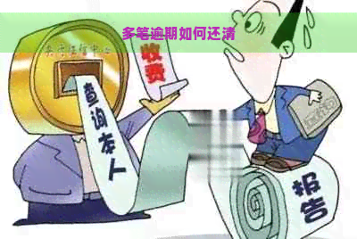 多笔逾期如何还清