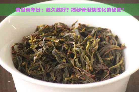 普洱茶年份：越久越好？揭秘普洱茶陈化的秘密！