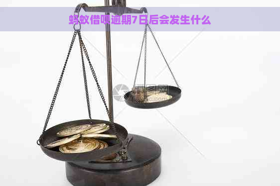 蚂蚁借呗逾期7日后会发生什么