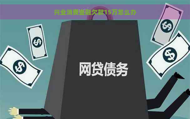 兴业消费金融欠款15万怎么办