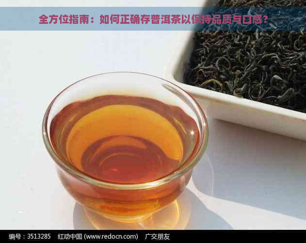 全方位指南：如何正确存普洱茶以保持品质与口感？