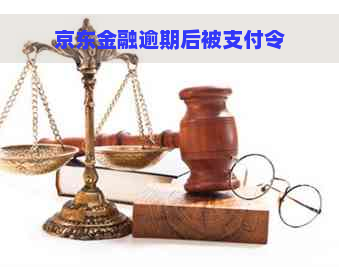 京东金融逾期后被支付令