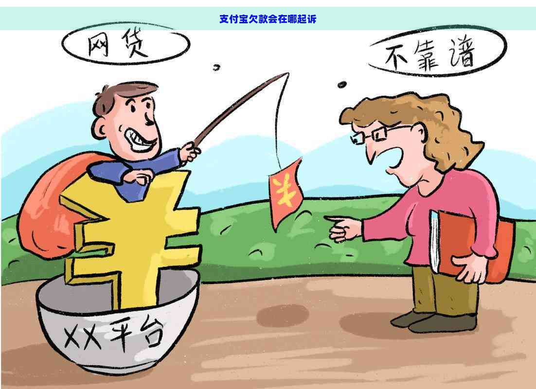 支付宝欠款会在哪起诉