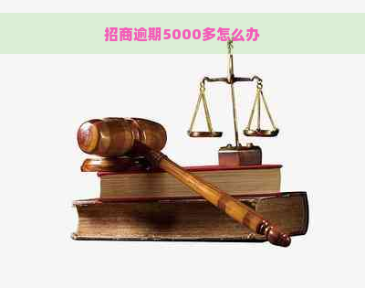 招商逾期5000多怎么办