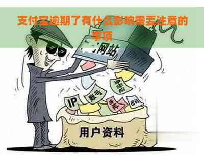 支付宝逾期了有什么影响需要注意的事项