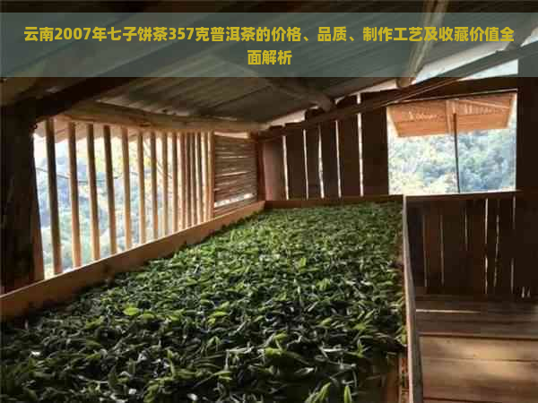 云南2007年七子饼茶357克普洱茶的价格、品质、制作工艺及收藏价值全面解析