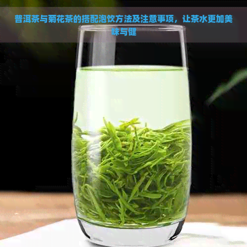 普洱茶与菊花茶的搭配泡饮方法及注意事项，让茶水更加美味与健