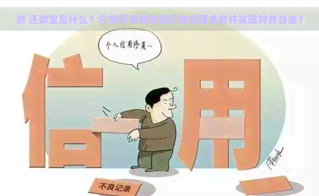 新 还款宝是什么？它如何帮助您更好地管理债务并实现财务自由？