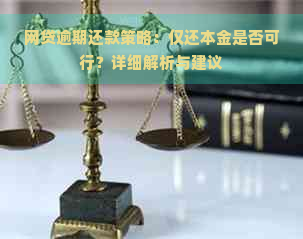 网贷逾期还款策略：仅还本金是否可行？详细解析与建议