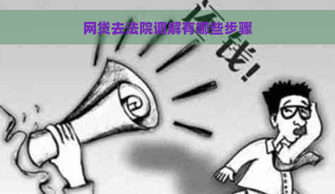 网贷去法院调解有哪些步骤