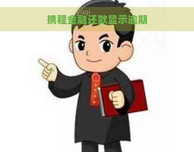 携程金融还款显示逾期