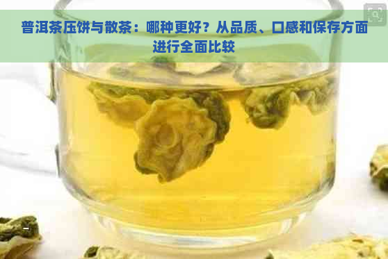 普洱茶压饼与散茶：哪种更好？从品质、口感和保存方面进行全面比较