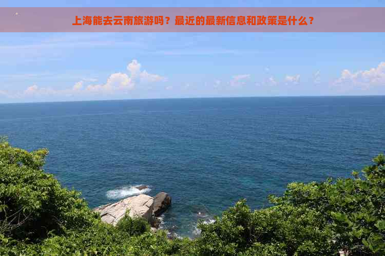 上海能去云南旅游吗？最近的最新信息和政策是什么？