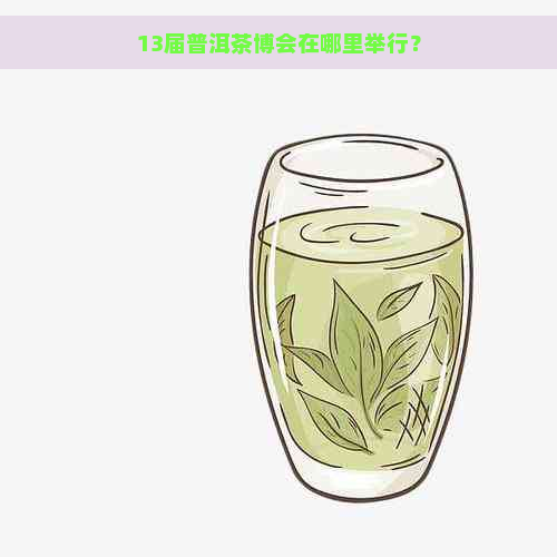 13届普洱茶博会在哪里举行？