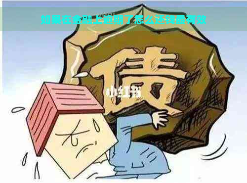 如果在金融上逾期了怎么还钱最有效