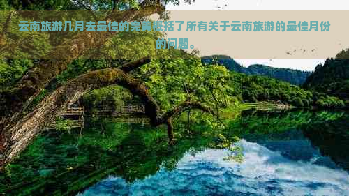 云南旅游几月去更佳的完美概括了所有关于云南旅游的更佳月份的问题。