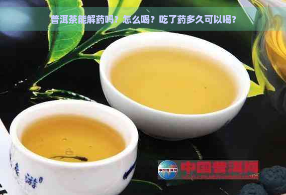 普洱茶能解药吗？怎么喝？吃了药多久可以喝？