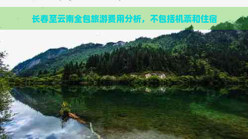 长春至云南全包旅游费用分析，不包括机票和住宿