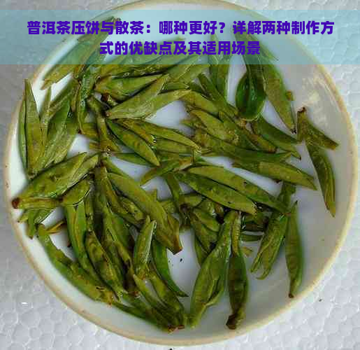 普洱茶压饼与散茶：哪种更好？详解两种制作方式的优缺点及其适用场景