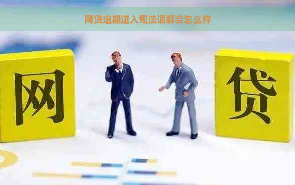 网贷逾期进入司法调解会怎么样