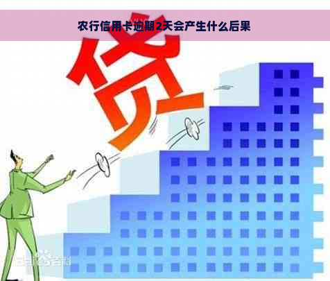 农行信用卡逾期2天会产生什么后果