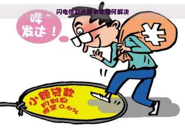 闪电借款逾期半年如何解决