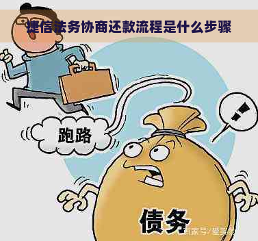 捷信法务协商还款流程是什么步骤