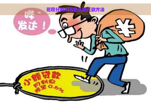 花呗分期以后怎么期还款方法