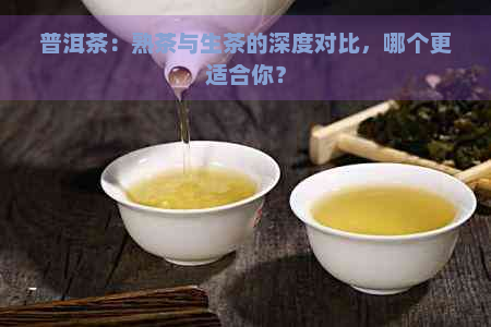 普洱茶：熟茶与生茶的深度对比，哪个更适合你？